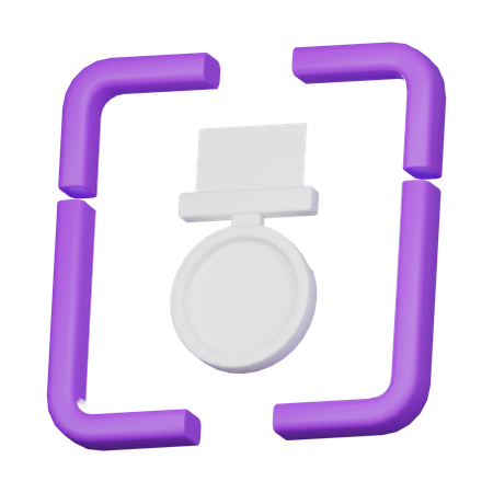 Médaille  3D Icon