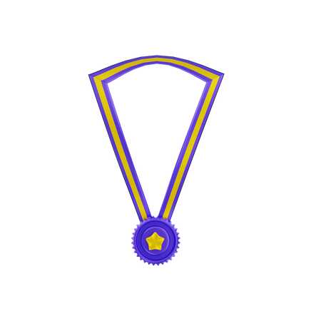 Médaille  3D Illustration