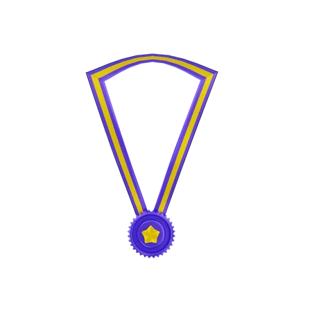 Médaille  3D Illustration