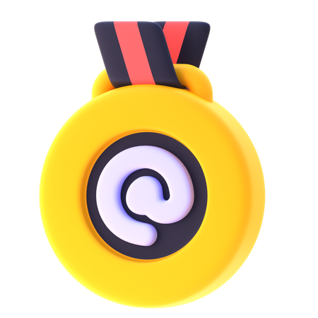 Médaille  3D Icon