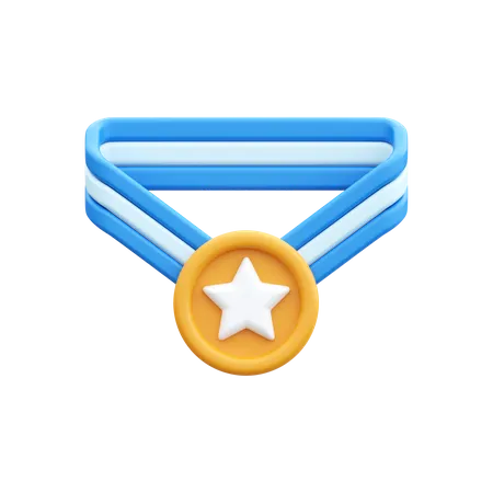 Médaille  3D Icon