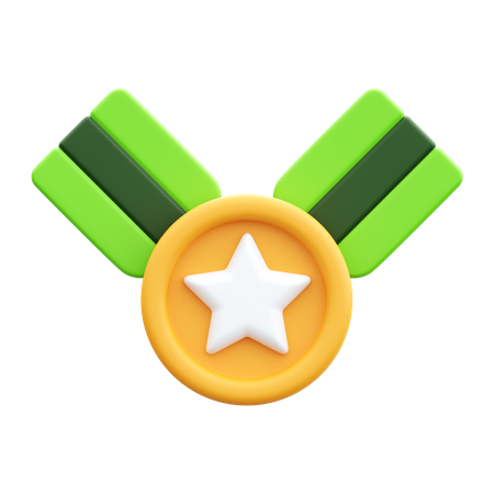 Médaille  3D Icon