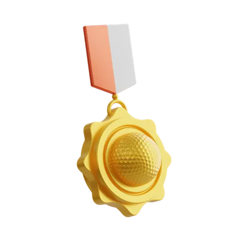 Médaille  3D Icon