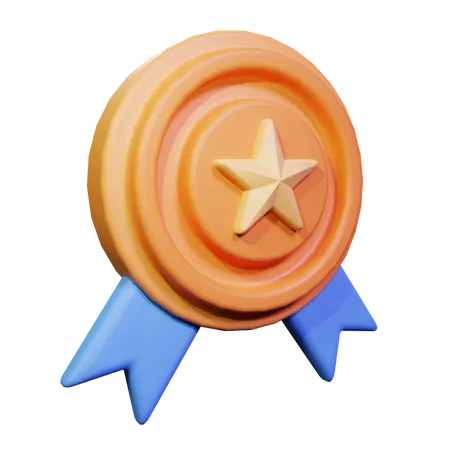 Medaille  3D Icon