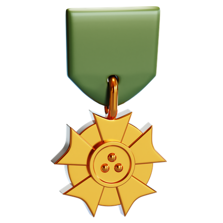 Médaille  3D Icon