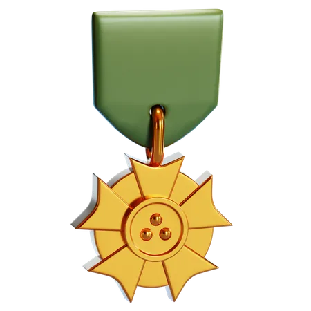 Médaille  3D Icon