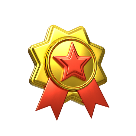 Médaille  3D Icon