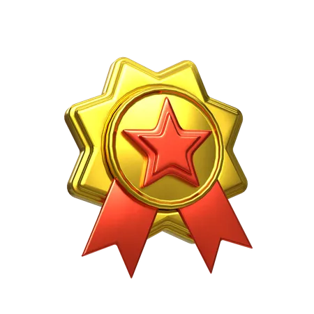 Médaille  3D Icon