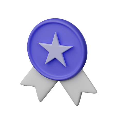 Médaille  3D Icon