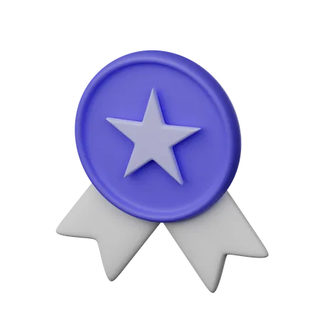 Médaille  3D Icon