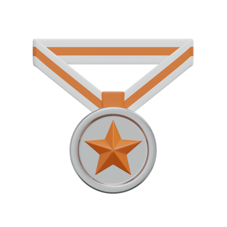 Médaille  3D Icon