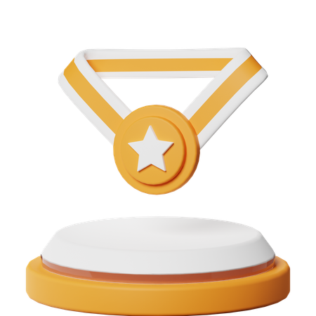 Médaille  3D Icon