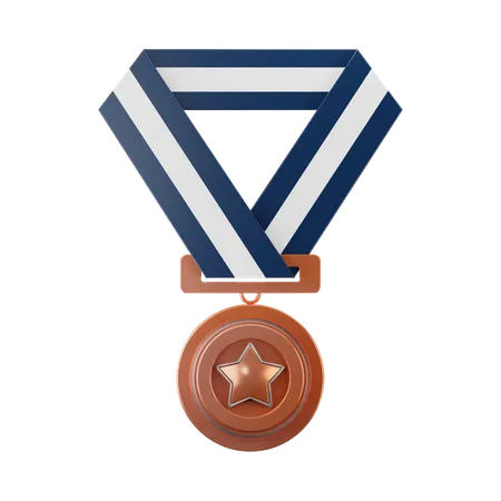 Médaille de bronze  3D Icon