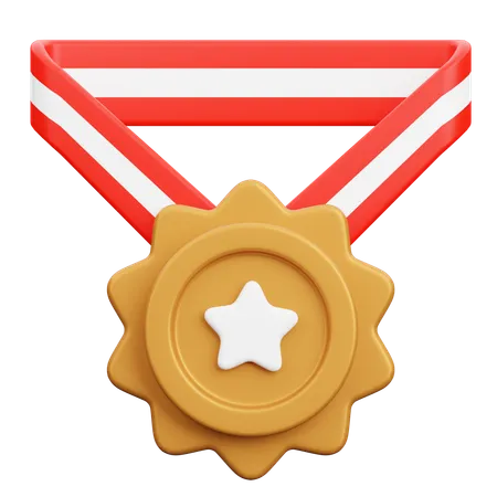 Médaille de bronze  3D Icon