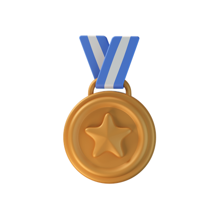 Médaille de bronze  3D Icon