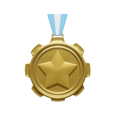 Médaille de bronze  3D Icon