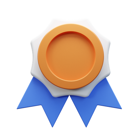 Médaille de bronze  3D Icon