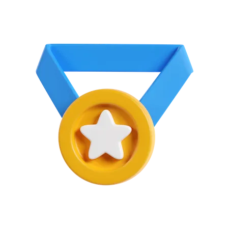 Médaille de départ  3D Icon