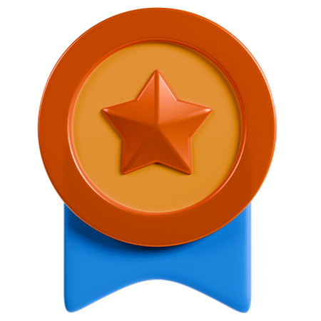 Médaille de la victoire  3D Icon