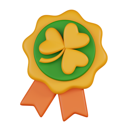 Médaille de Saint-Patrick  3D Icon