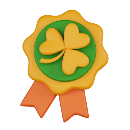 Médaille de Saint-Patrick  3D Icon