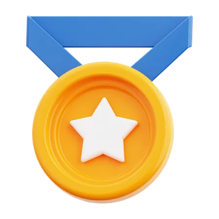 Médaille d'or  3D Icon