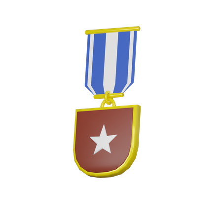 Médaille d'or  3D Icon