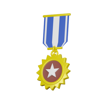 Médaille d'or  3D Icon