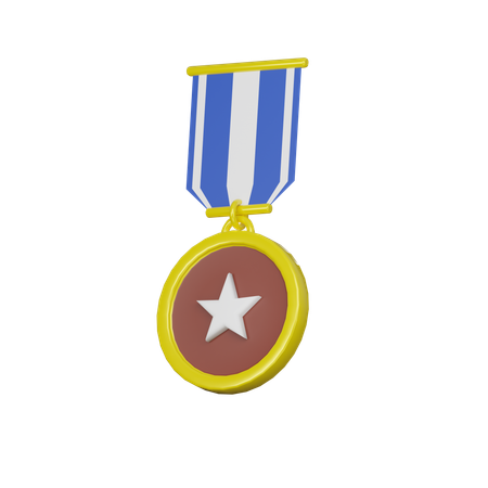 Médaille d'or  3D Icon