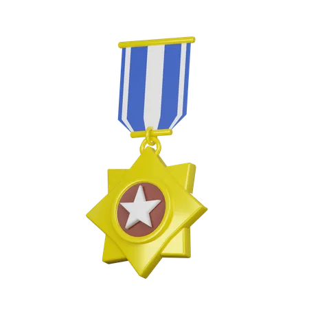 Médaille d'or  3D Icon