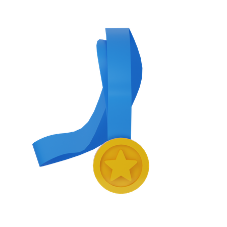 Médaille étoile  3D Icon