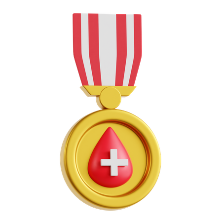 Médaille médicale  3D Icon