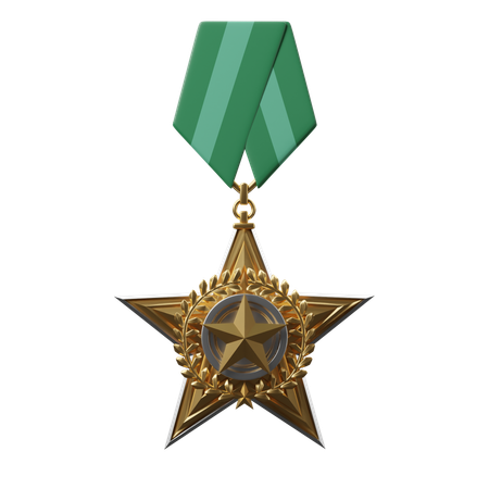 Médaille militaire  3D Icon