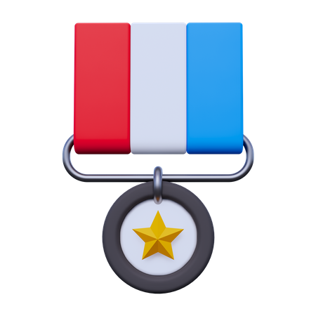 Médaille militaire  3D Icon