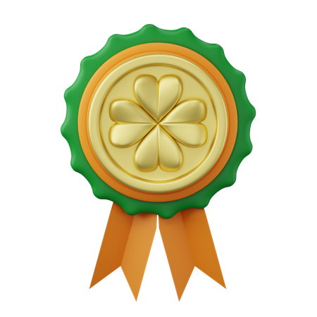 Médaille de Saint-Patrick  3D Icon