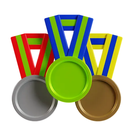 Médaille sportive  3D Icon