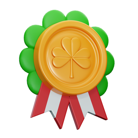 Médaille de saint Patrick  3D Icon