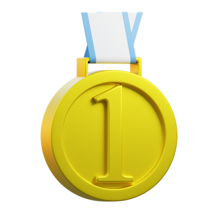 Medal 1  3D Icon