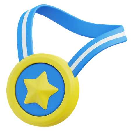 Educational Medal 3D Icon