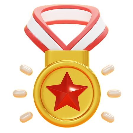MEDAL  3D Icon