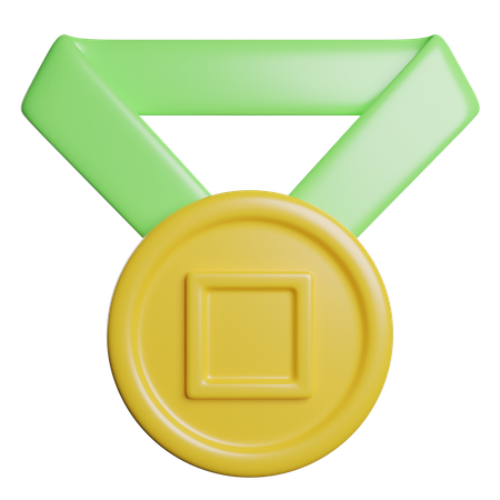 メダル  3D Icon