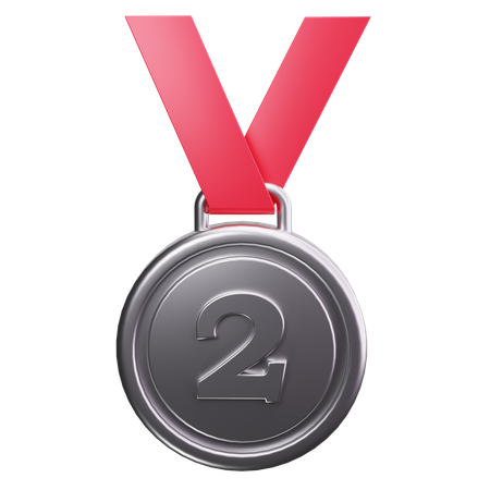 Medal 2  3D Icon