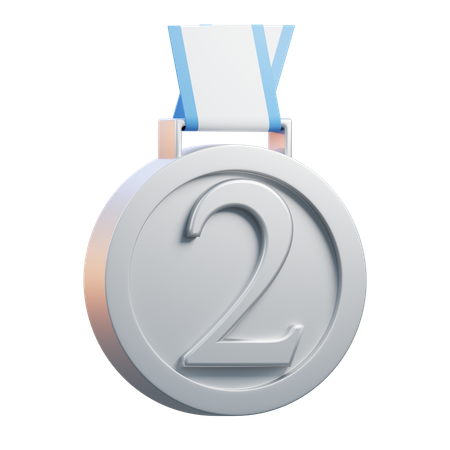 Medal 2  3D Icon