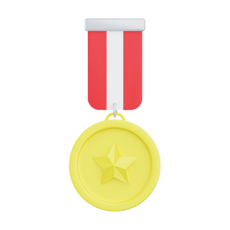 Medal  3D Icon