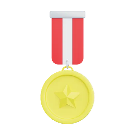 Medal  3D Icon