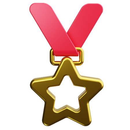 Medal  3D Icon