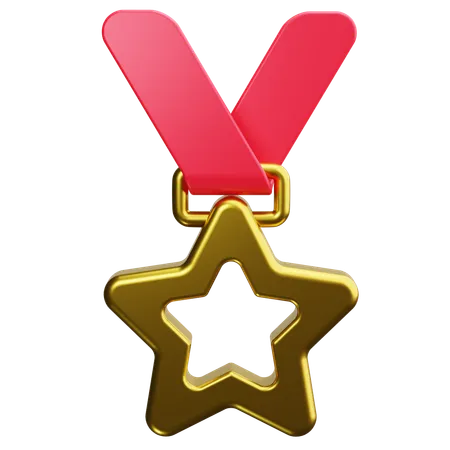 Medal  3D Icon