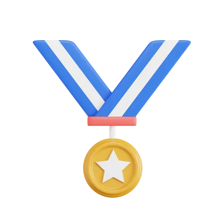 Medal  3D Icon