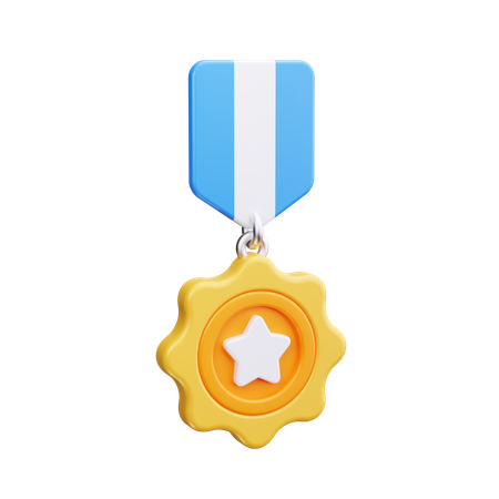 Medal  3D Icon