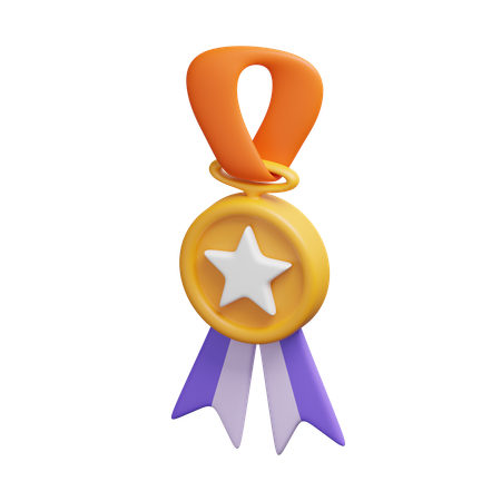 Medal  3D Icon